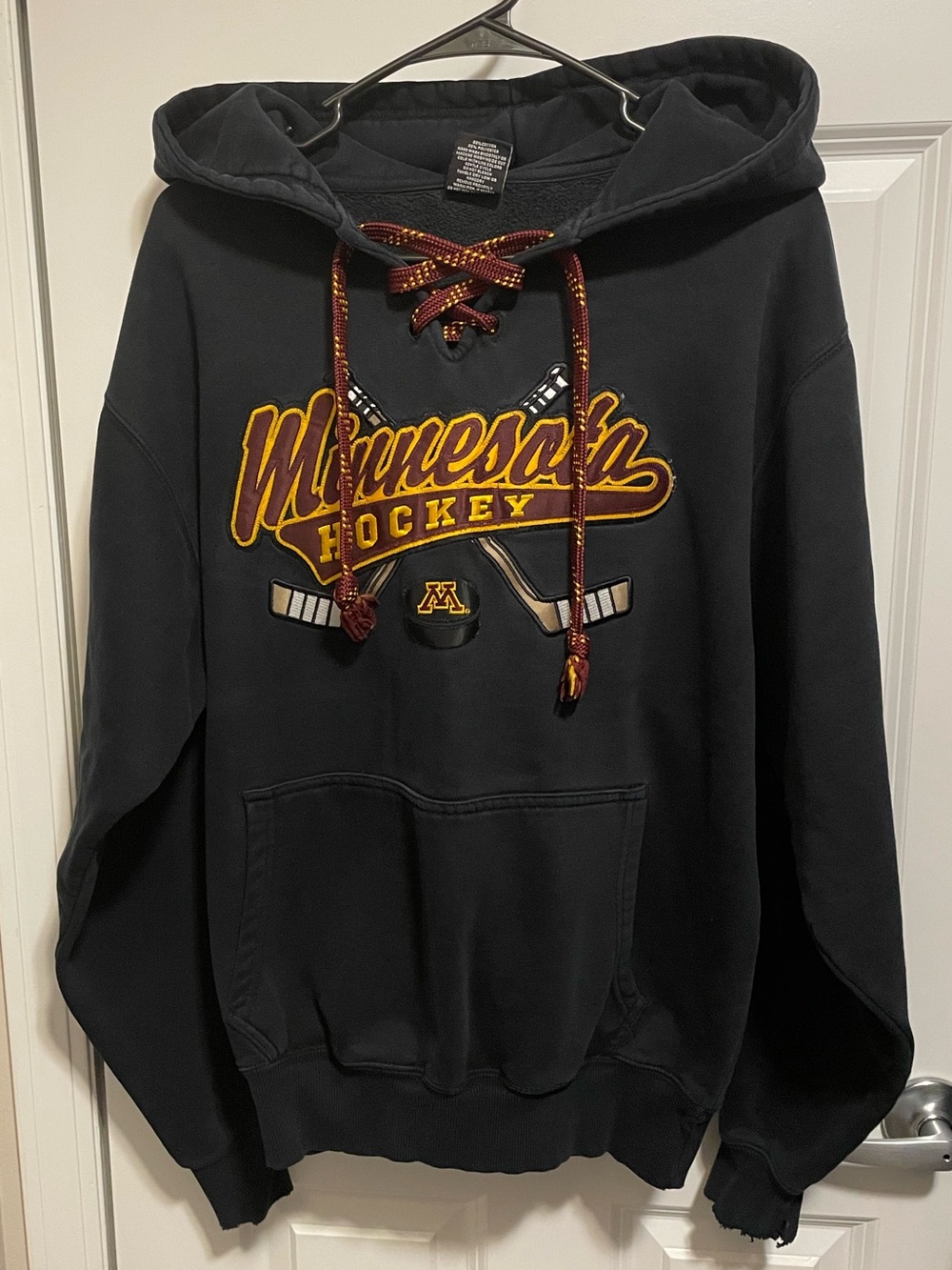 Vintage Minnesota Hockey Hoodie